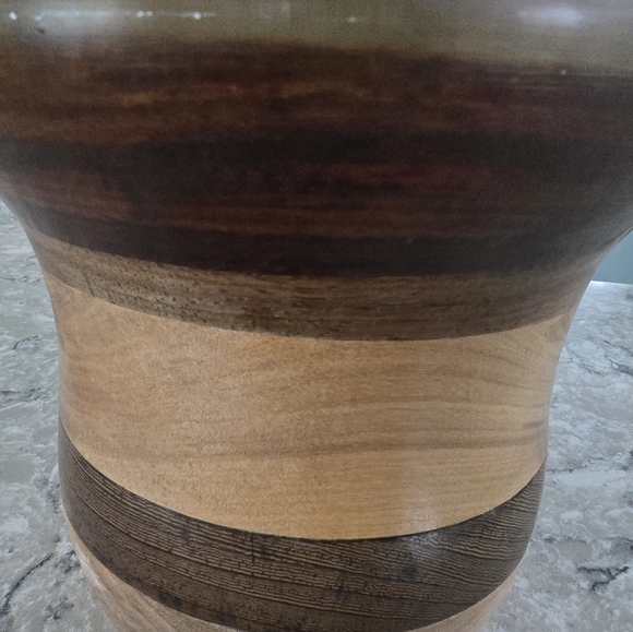Decorative hand turned center piece